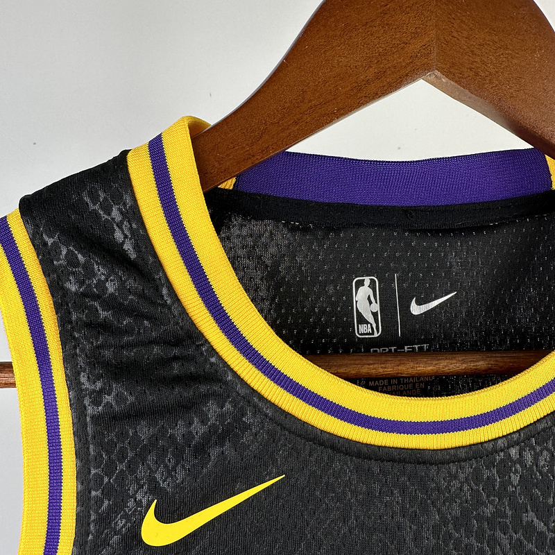 Kids 2023 NBA Lakers 23 JAMES Basketball Jersey