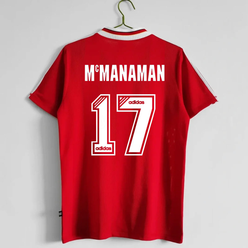 Retro 1995-96 Liverpool Home retro Football jersey