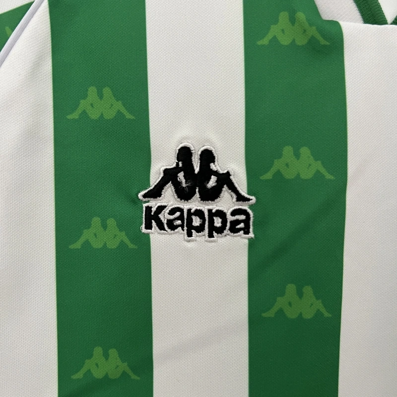 Retro Kids 1995-97 Kids Real Betis Home retro football jersey