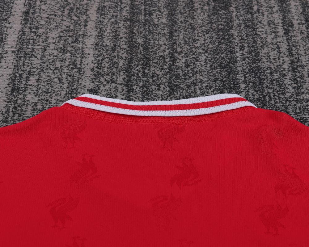 Retro kids 1996-97 Kids Liverpool Home retro Football jersey