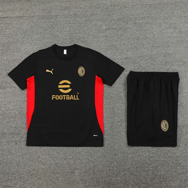 2024-25 Ac Milan Short-sleeved training clothese