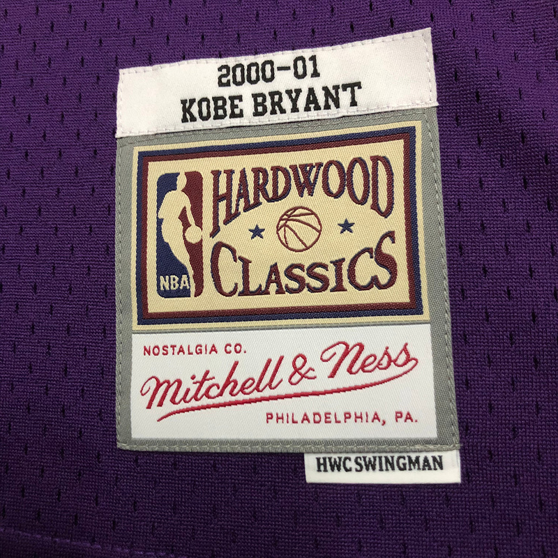 2000-01 NBA Lakers 8 BRYANT Basketball Jersey