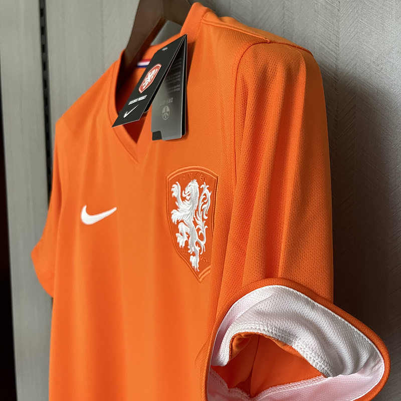 Retro 2014 Netherlands Home retro Football jersey