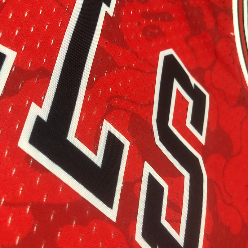 1997-98 NBA Chicago Bulls (93 BAPE) Basketball Jersey
