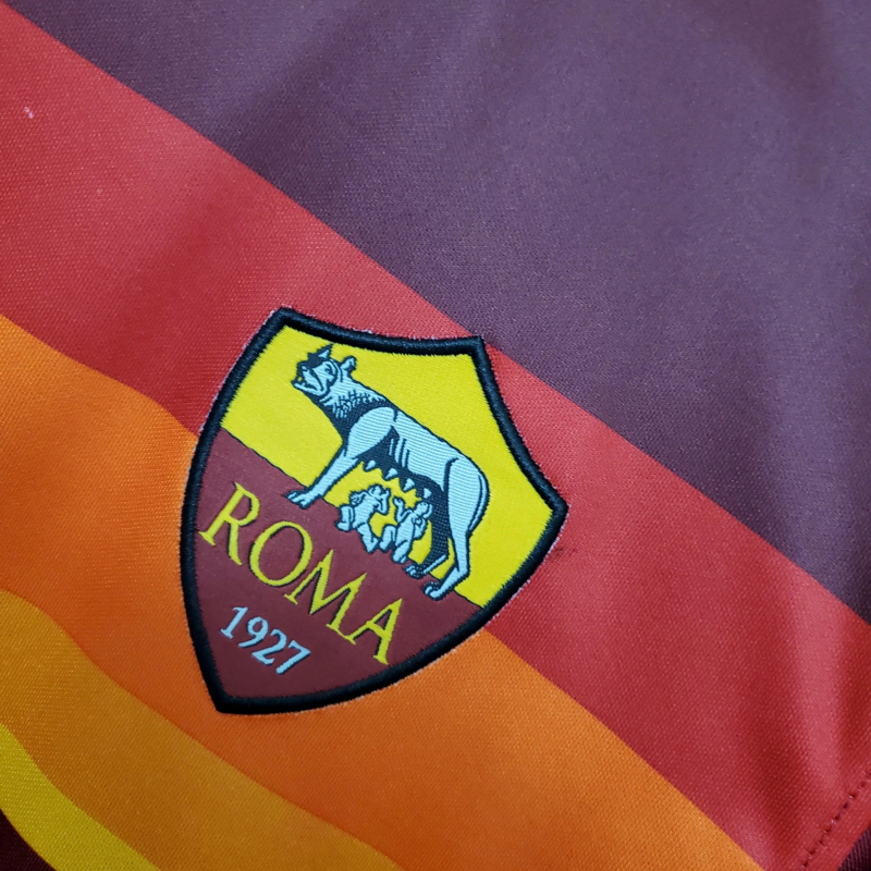 Retro 2020-21 AS Roma Home Retro Football jersey