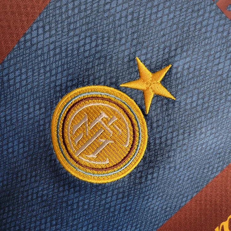 Retro 1994-95 Inter Milan Retro Training Red Blue Football jersey