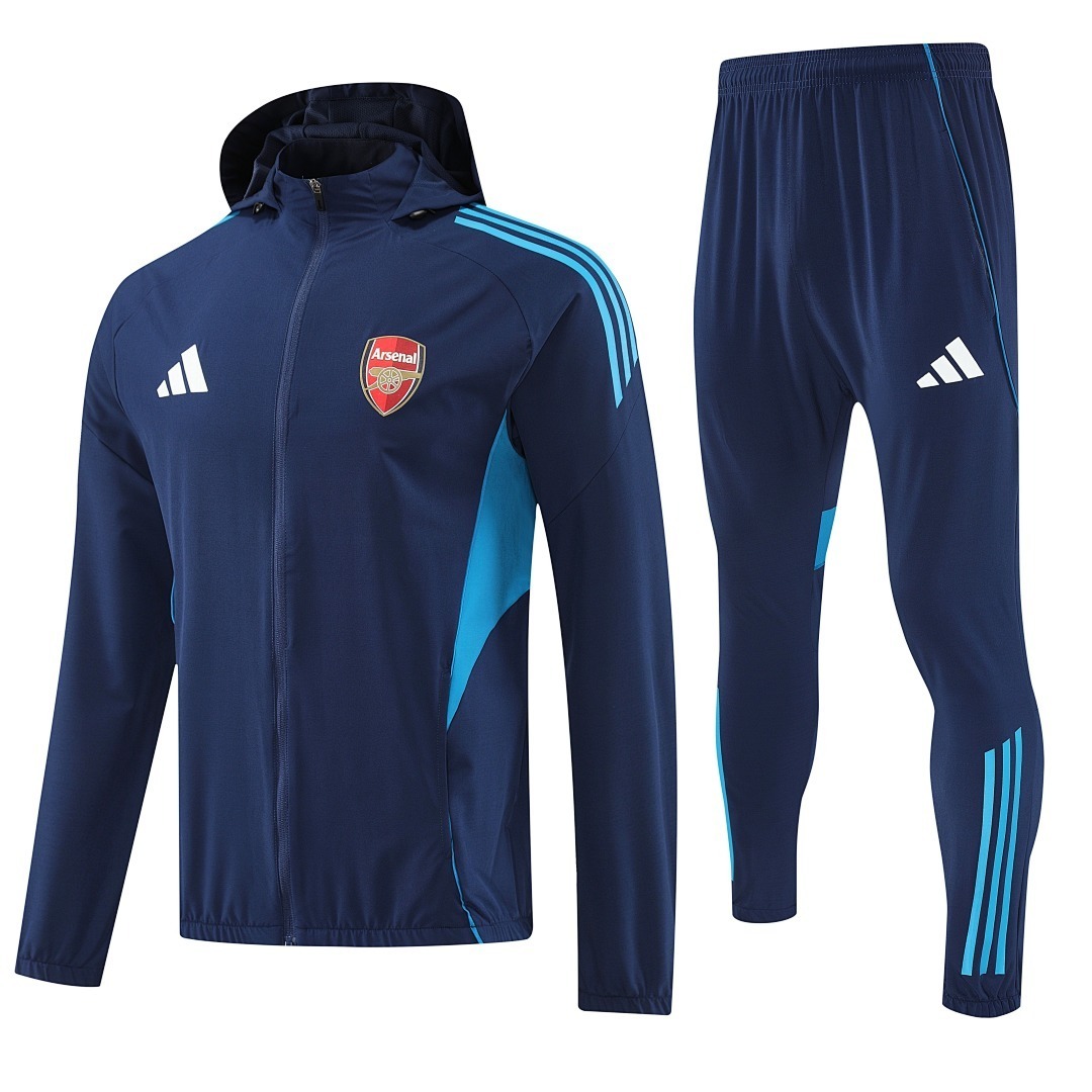 2025-26 Arsenal Hooded Jacket Set