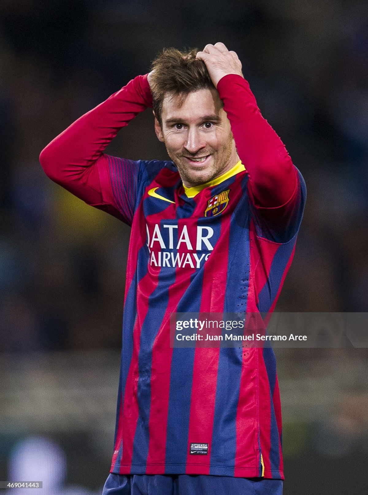 Retro Player 2013-14 Barcelona Home Retro Football jersey