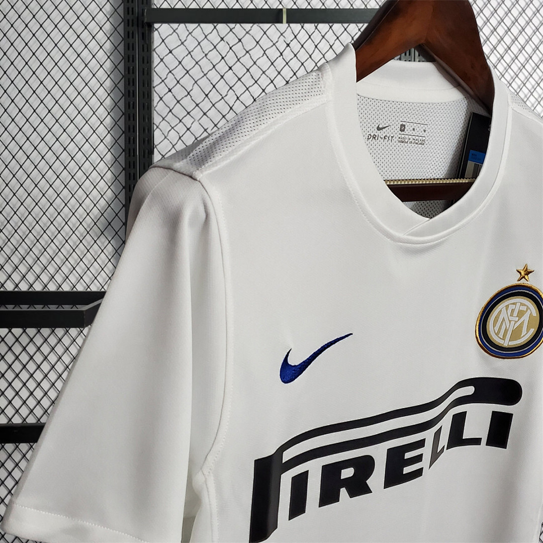 Retro 2010-11 Inter Milan away retro SNSIJDER J.ZANETTI MILITO ETO'O  Football jersey