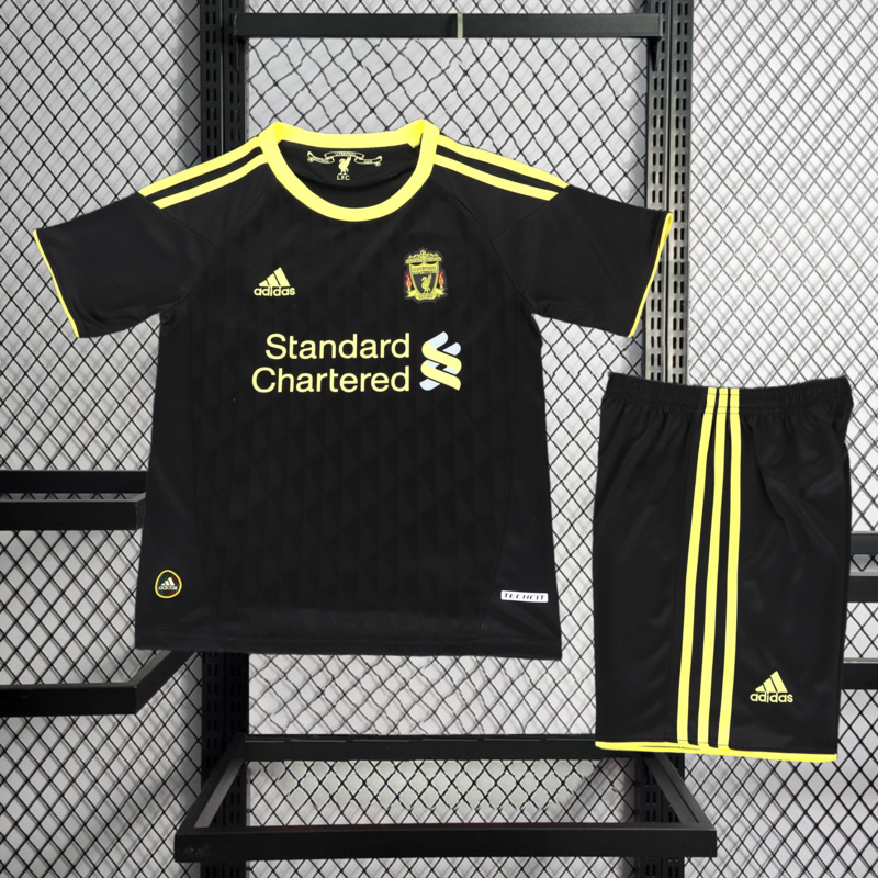 Retro 2010-11 KIDS Liverpool Third Away retro KIDS Football jersey
