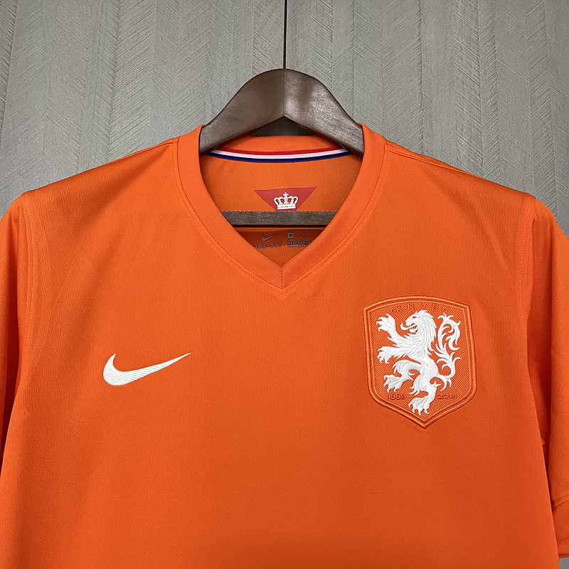 Retro 2014 Netherlands Home retro Football jersey