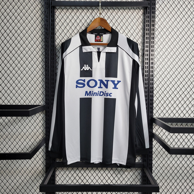 Retro 1997-98 Juventus Home Retro ZIDANE DEL PIERO CONTE INZAGHI Football jersey