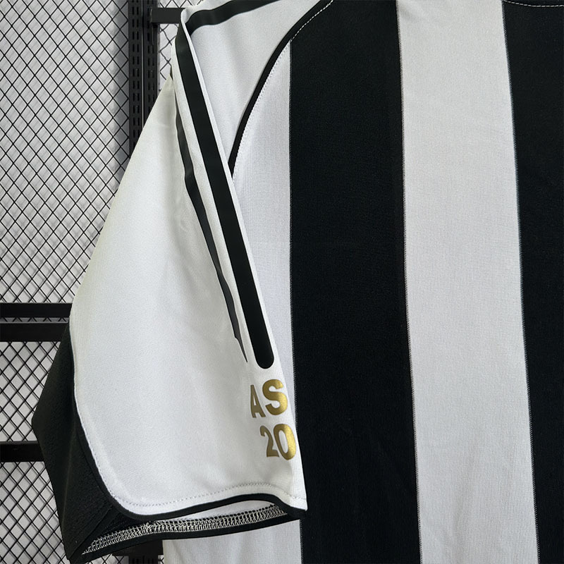 Retro 2005-06 Newcastle United Home retro Testimonial Shearer 9 Football jersey