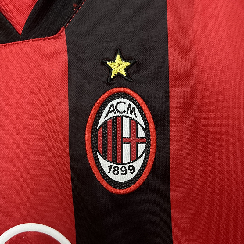 Retro kids 1998-99 KIDS AC Milan Home Retro SHEVCHENKO ALBERTINI BOBAN BIERHOFF MALDINI Football jersey