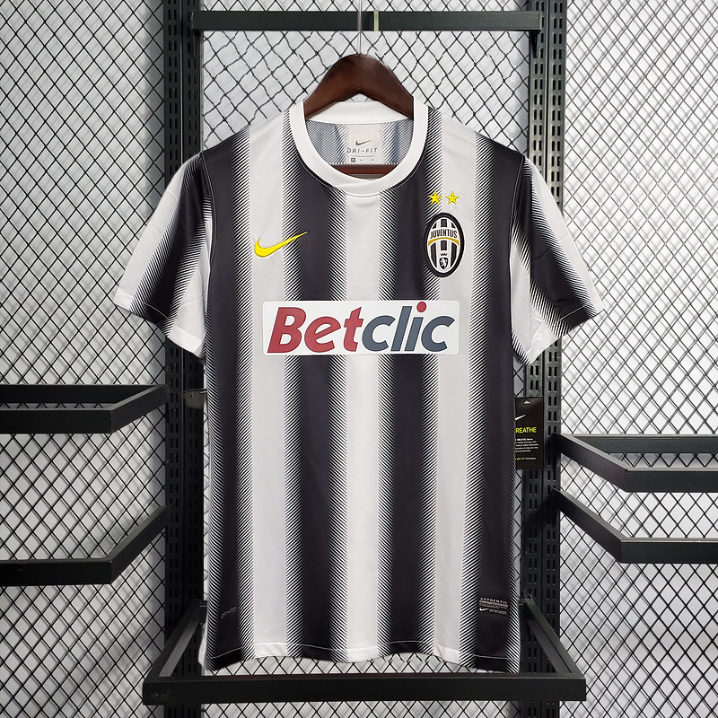 Retro 2011-12 Juventus home Retro PIRLO DEL PIERO PEPE IAQUINTA Football jersey