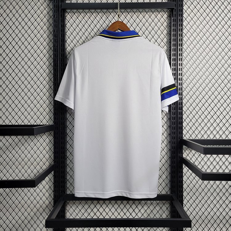 Retro 1997-98 Inter Milan away Retro RONALDO MORIERO ZAMORANO Football jersey