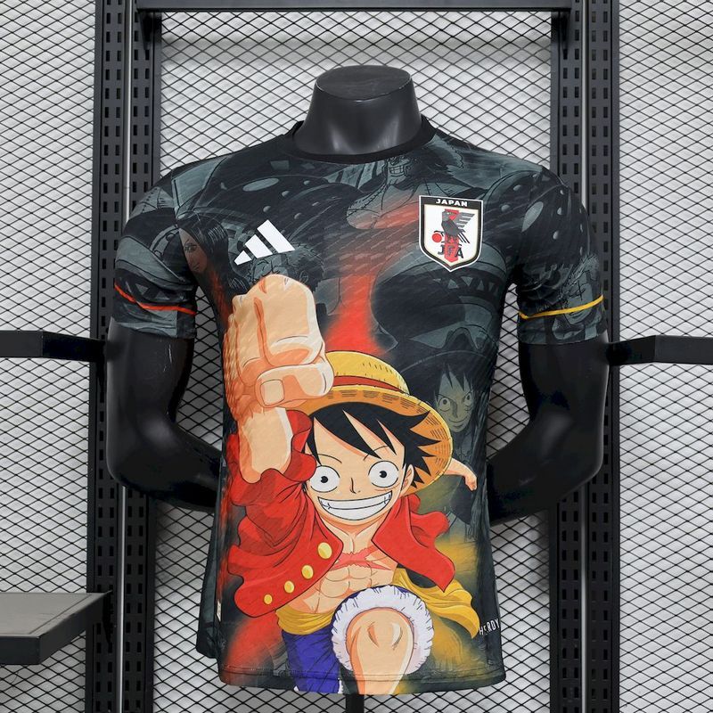 Player 2025-26 Japan ワンピース-モンキー?D?ルフィ Special Edition Football jersey