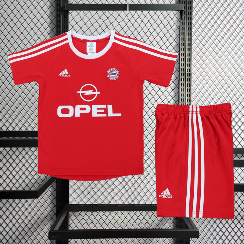 Retro 2000-01 KIDS Bayern Munchen home Retro KIDS Football jersey