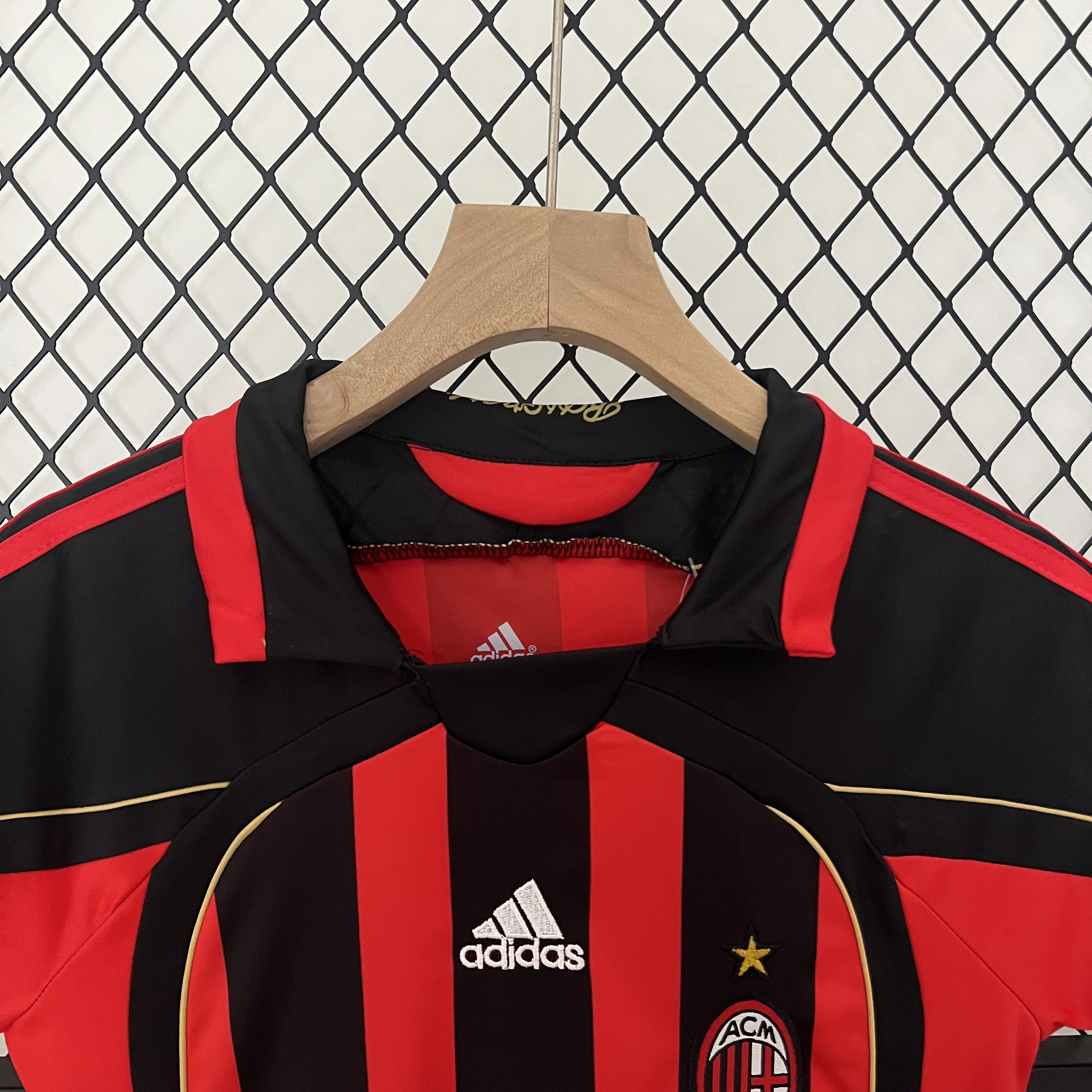 retro Kids 2006-07 Kids AC Milan home retro kids football jersey