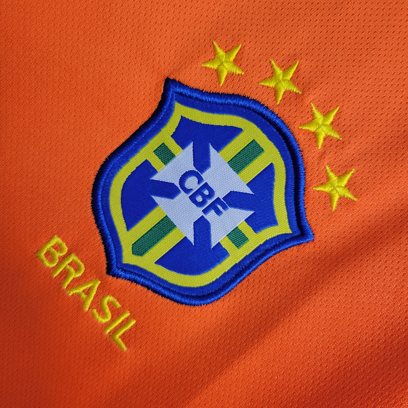 Retro Long Sleeve 1998 Brazil retro Goalkeeper Football jersey