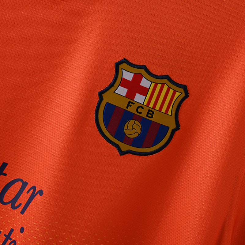 Retro 2012-13 Barcelona  Away Retro football jersey