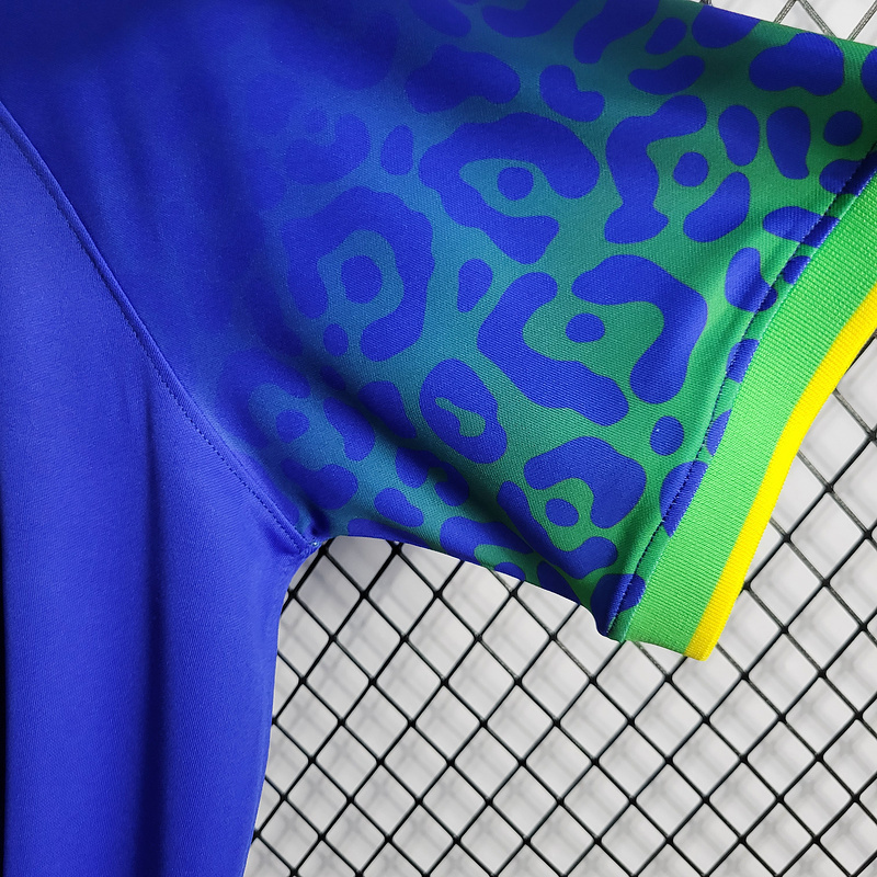 2022-23 Brazil Away National Team World Cup Football jersey