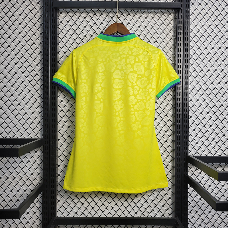 2022-23 Brazil Women's Home  VINI JP PAPHINHA CUNHA NAYMAR JR L.PAQUETA Football jersey