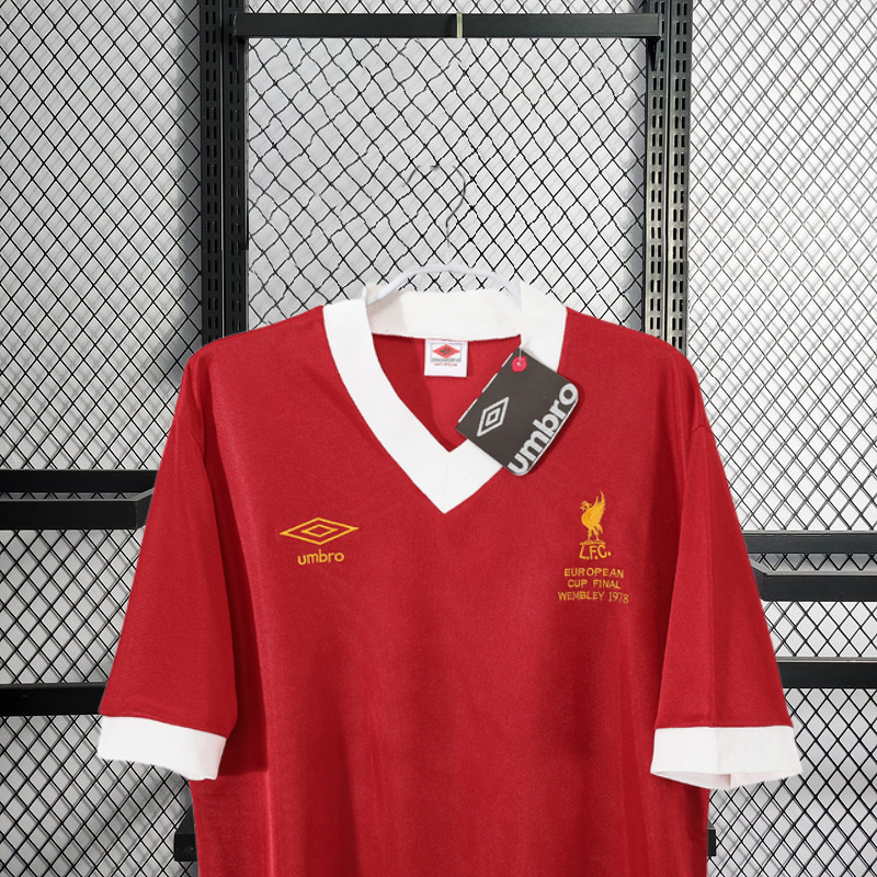 Retro 1978-79 Liverpool Home retro Football jersey