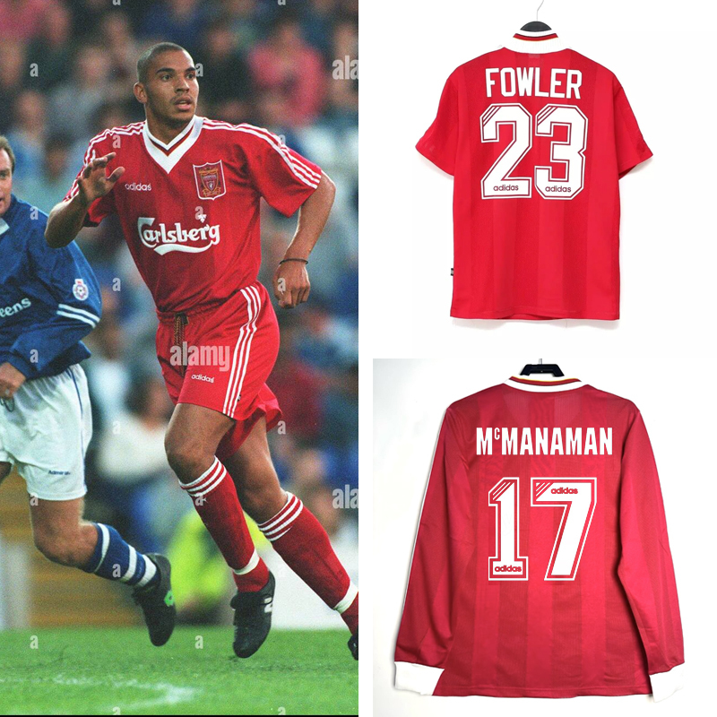 Retro 1995-96 Liverpool Home retro Football jersey