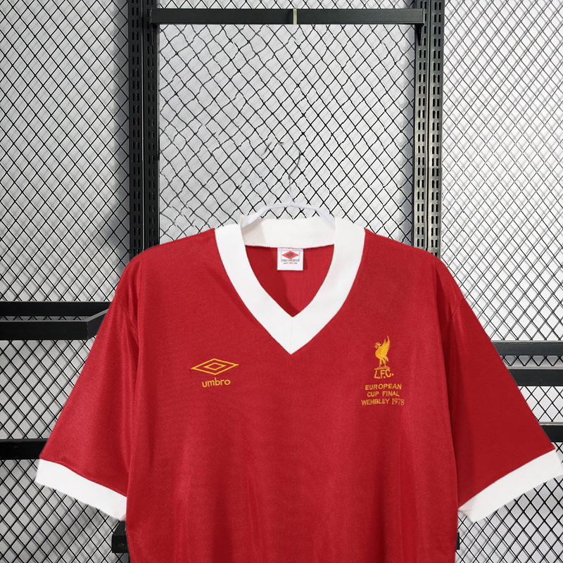 Retro 1978-79 Liverpool Home retro Football jersey