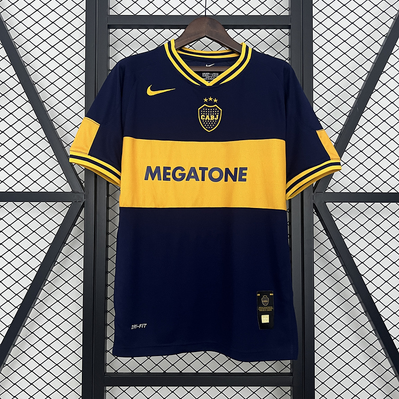 Retro 2006-07 Boca Juniors home Retro Football jersey