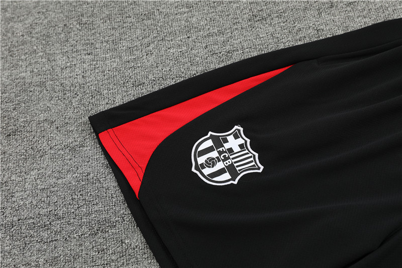 2024-25 Short Sleeve Training Wear Barcelona Black