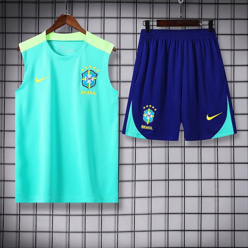 2024-25 Brazil Sleeveless Vest Training Wear