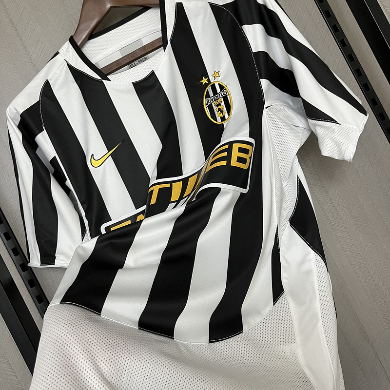 Retro 2003-04 Juventus Home Retro Football jersey
