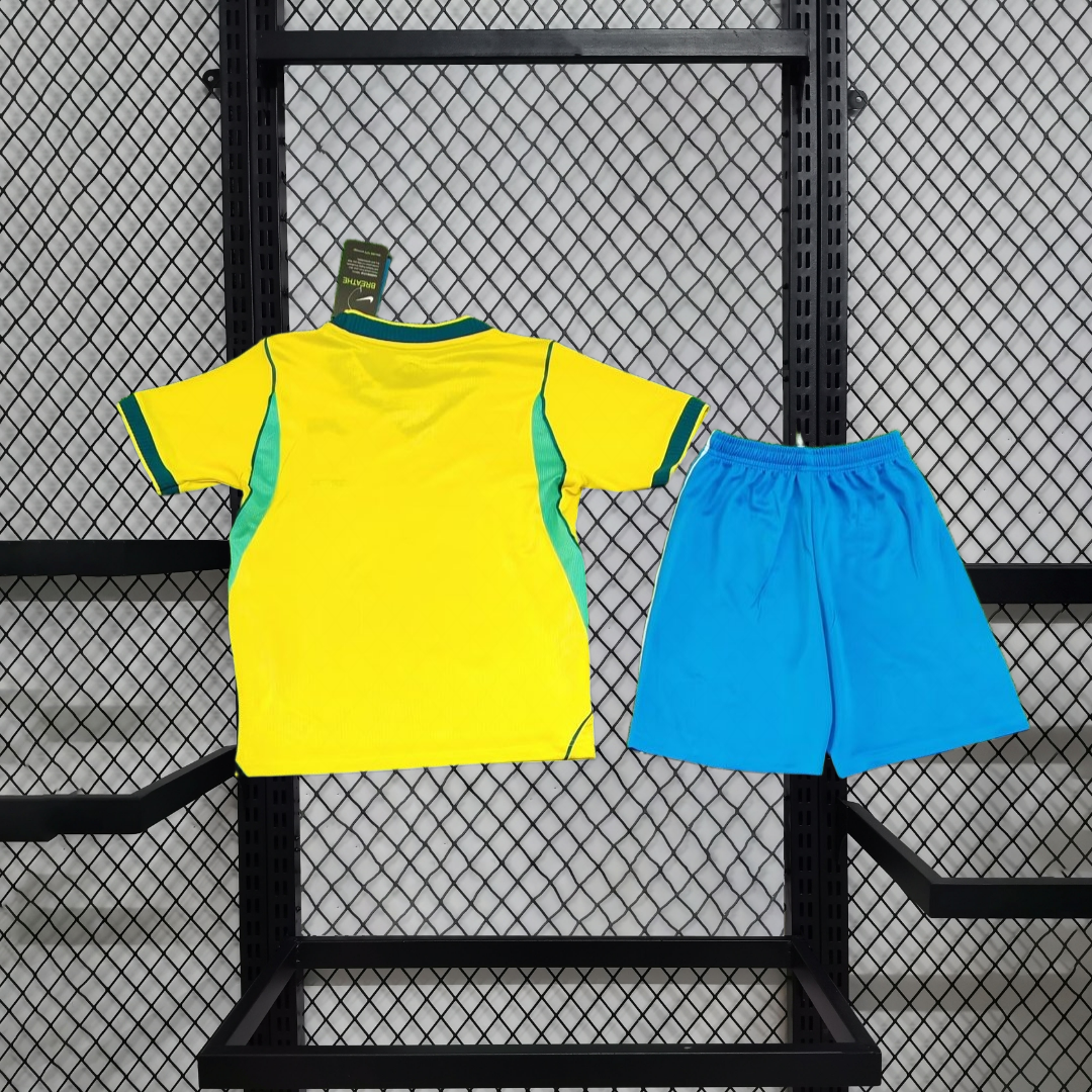 2026 Brazil Home kids Football jersey