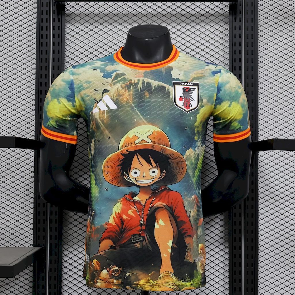 Player 2025-26 Japan ワンピース-モンキー?D?ルフィ Special Edition Football jersey