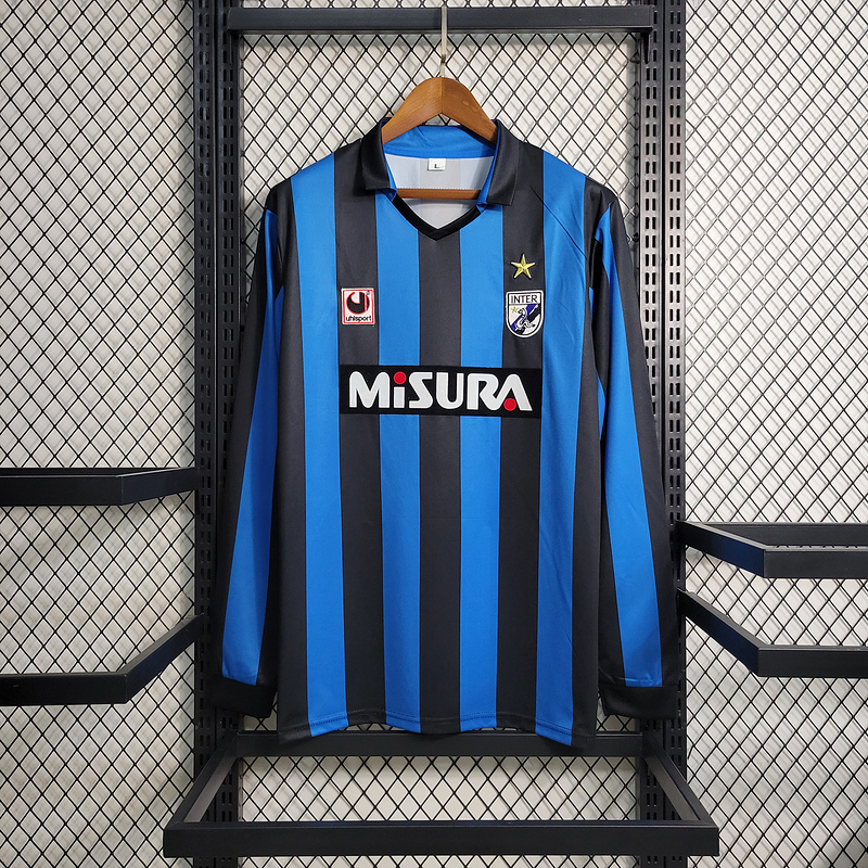 Retro 1988 Inter Milan Home retro Football jersey