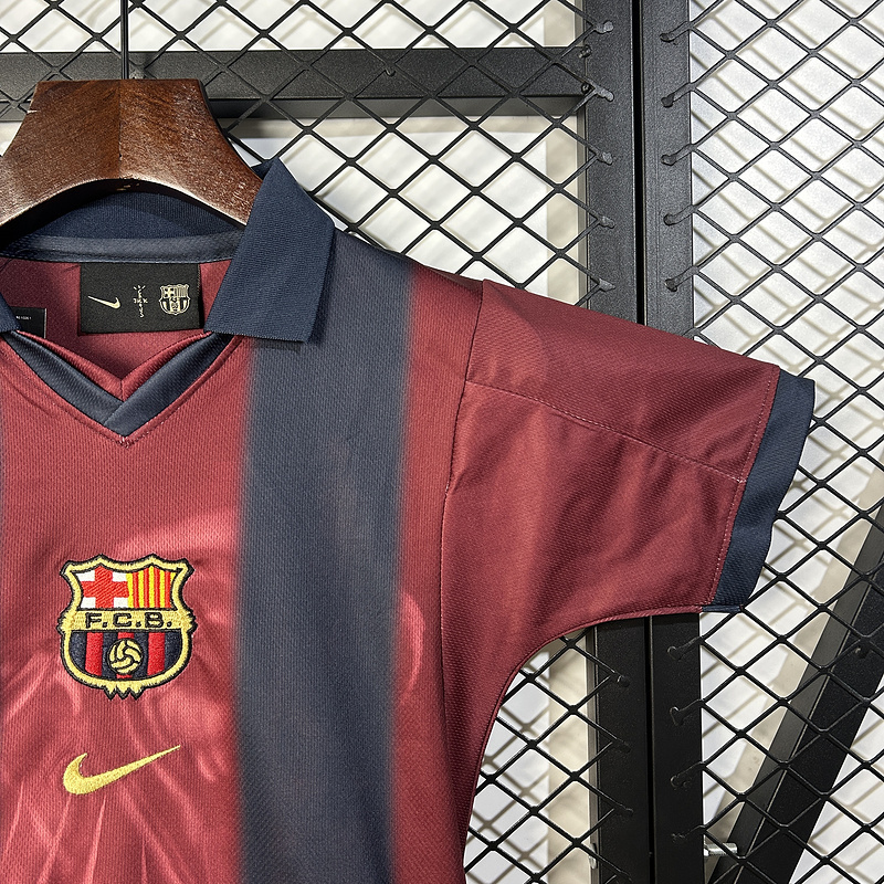 2024-25 BARCA Barcelona kids Travis Scott to feature on the Clásico jersey in conjunction with Spotify Football jersey