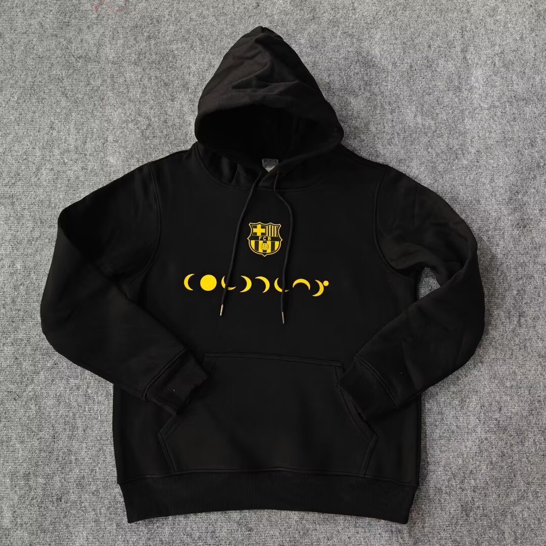 2024/25 Barcelona Black Casual Sweater