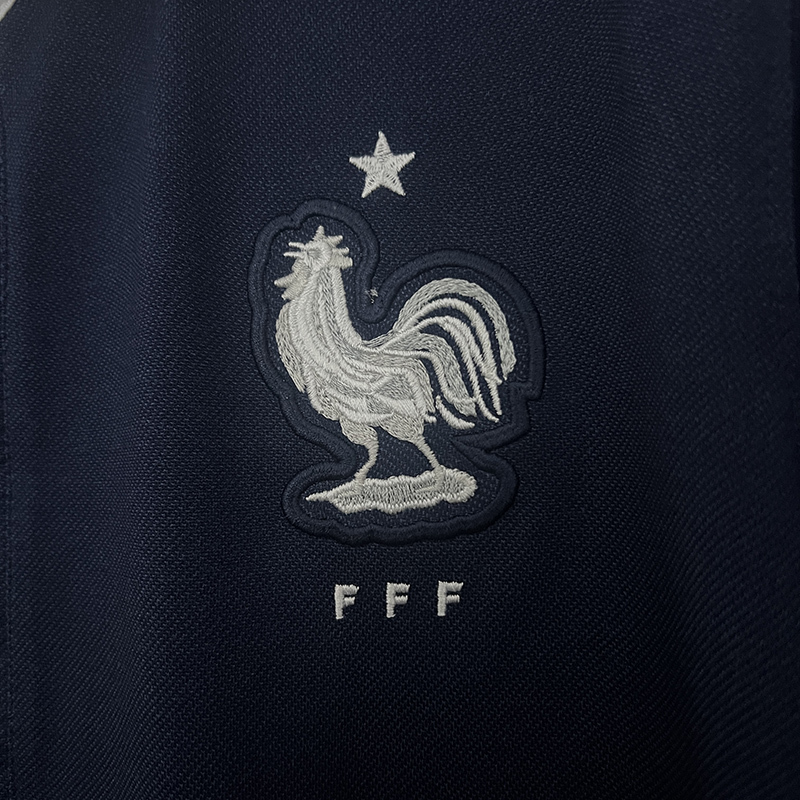Retro 2014 France Home Retro Football jersey