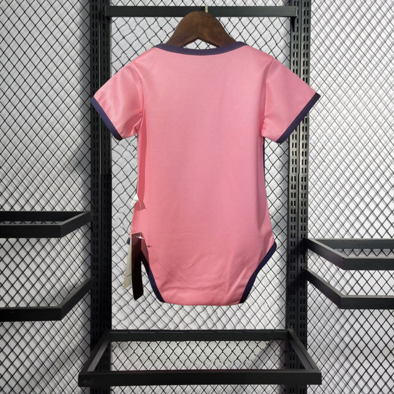 2025-26 Baby Real Madrid Pink Football jersey