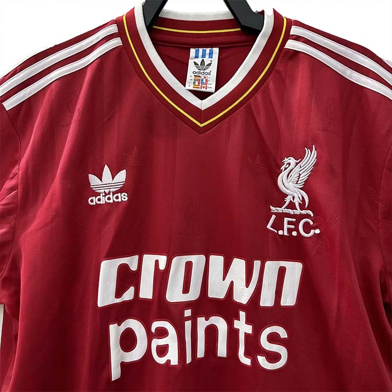 Retro 1986-87 Liverpool Home retro Football jersey