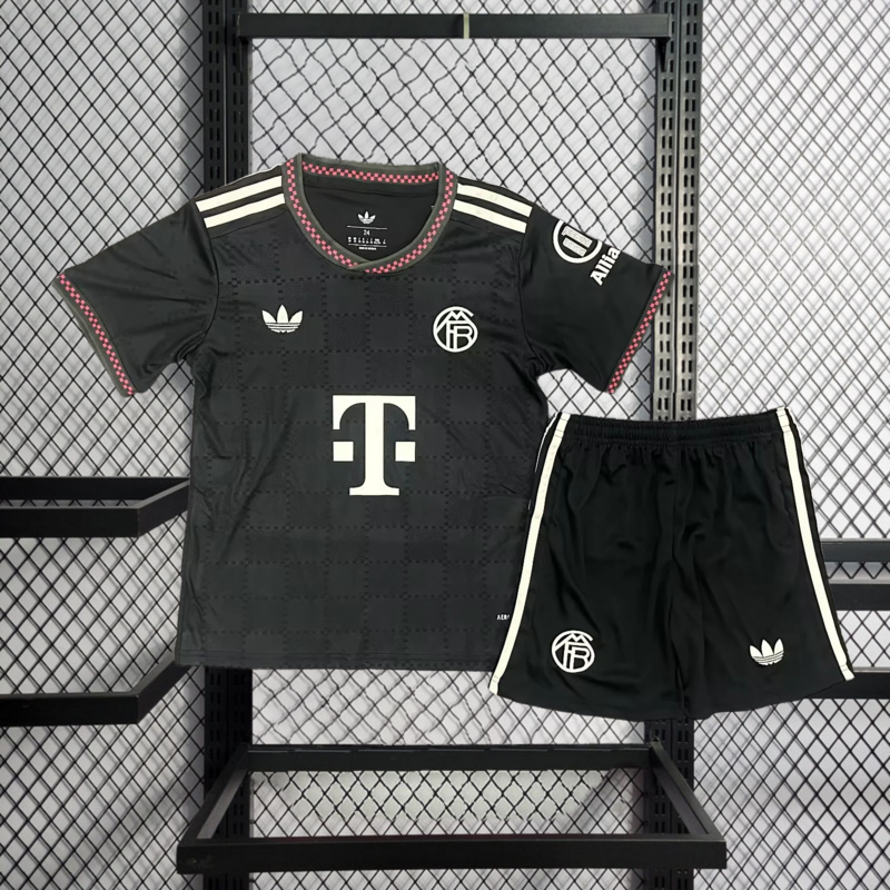 2025-26 Bayern Munchen Third Away KIDS Football jersey