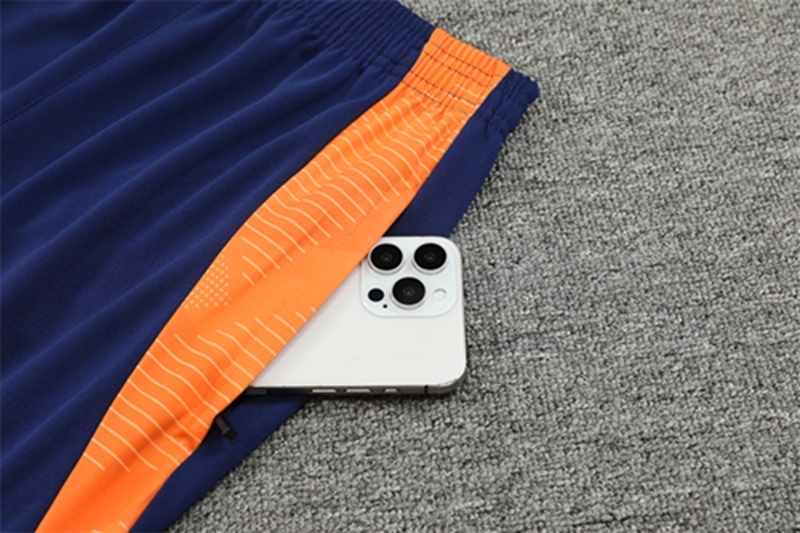 2024-25 Juventus Orange Yellow Long Sleeve Training Suit