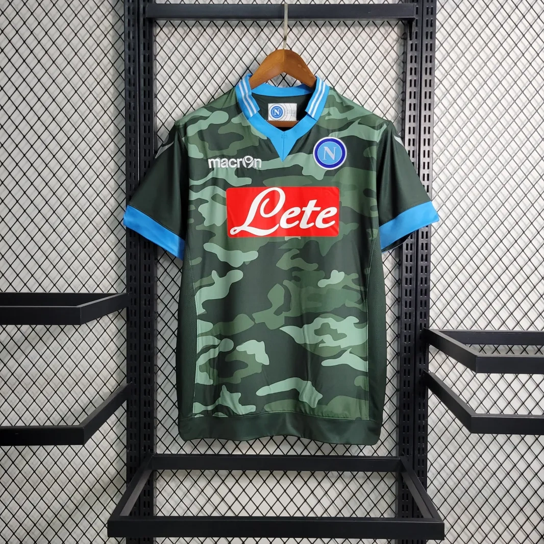 Retro 2013-14 Napoli Away Retro Football jersey