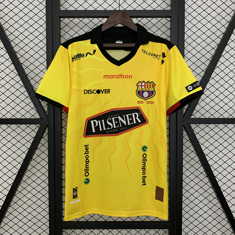 2025-26 Barcelona 100th Anniversary 1925-2025 Football jersey