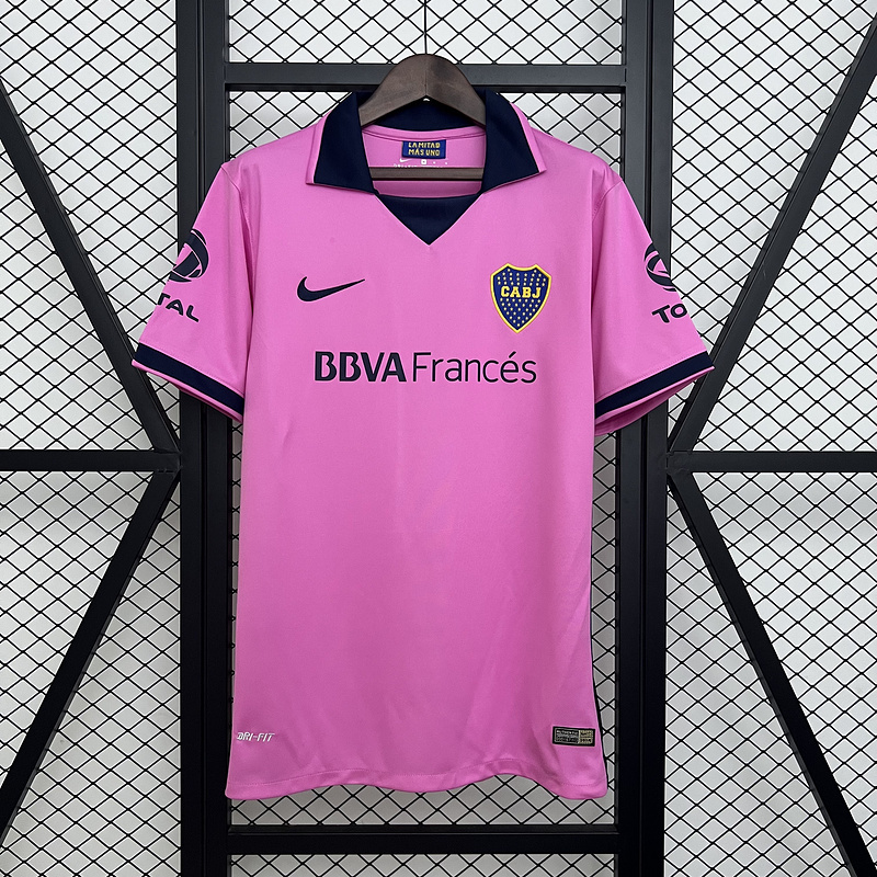 Retro 2013-14 Boca Juniors Away Retro Football jersey