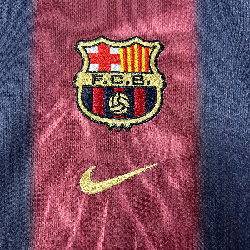 2024-25 BARCA Barcelona kids Travis Scott to feature on the Clásico jersey in conjunction with Spotify Football jersey