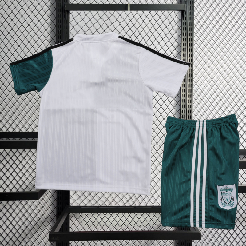 Retro 1995-96 Kids Liverpool Away Retro kids Football jersey