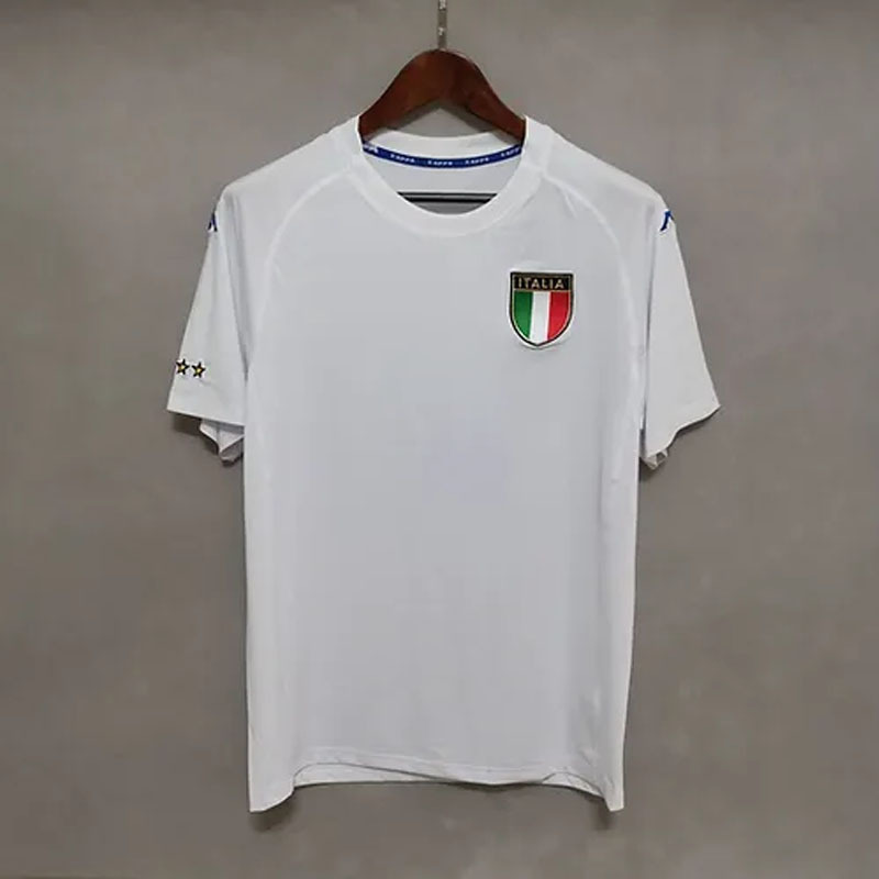 Retro 2000 Italy Away Retro White Football jersey